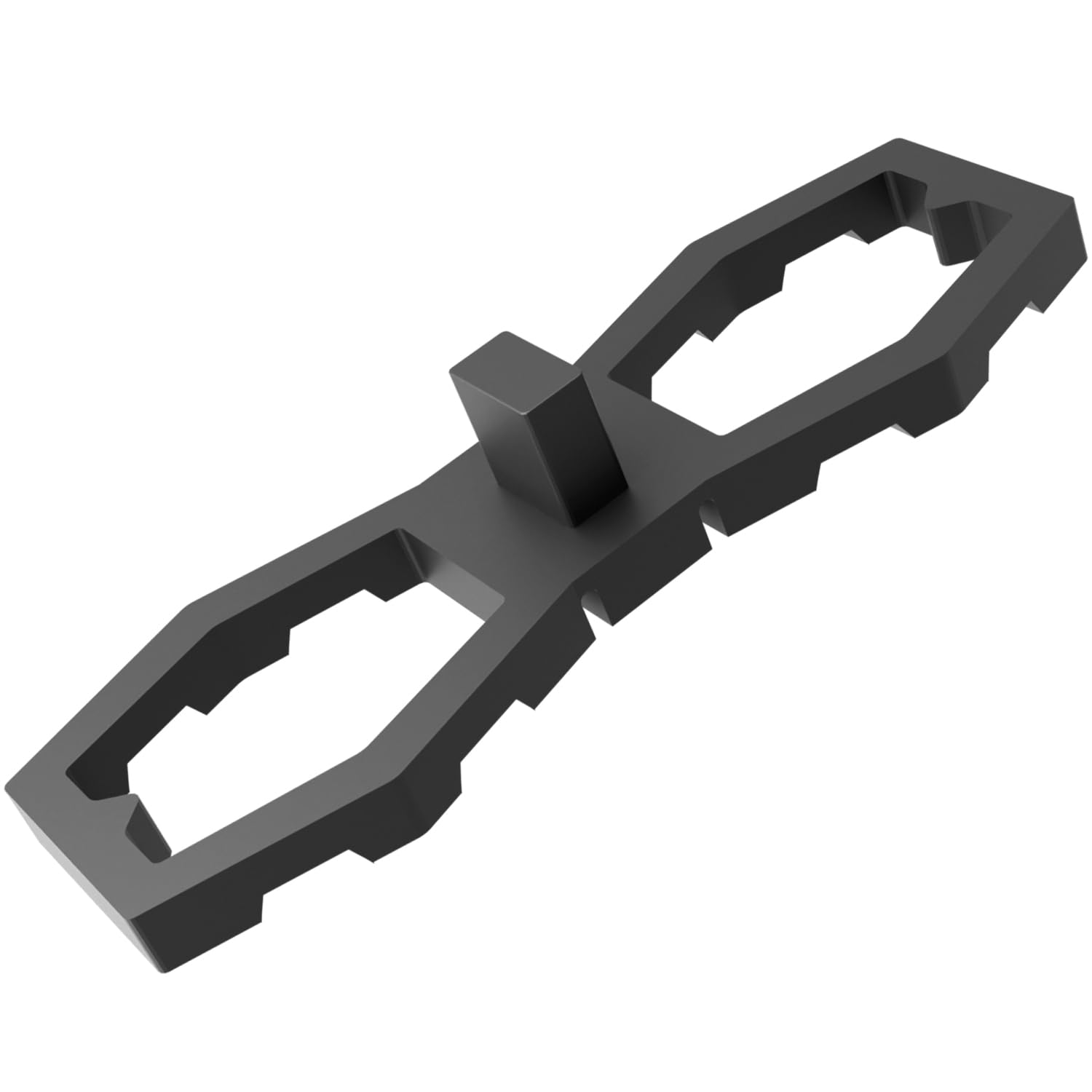 Hidden Fasteners Deck Fastener Clip Universal Nylon Clips Decking Fasteners Preloaded Terrace spacers for Installing Composite Deck Boards (Pack of 100)