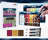 MagicEzy Tile Fix Repair Kit – Terracotta Tile Touch-Up Kit - Fills and Colors Chipped Ceramic Tiles Fast