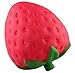 Squishy Strawberry Cream Scented Slow Rising Squeeze Toy Cell Phone Charms Pendant Strap Small Release Stress