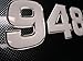 Boat & Jetski Registration Numbers - Domed/Raised Decal (16 pcs) White Center/Chrome Outline (Wake Series)