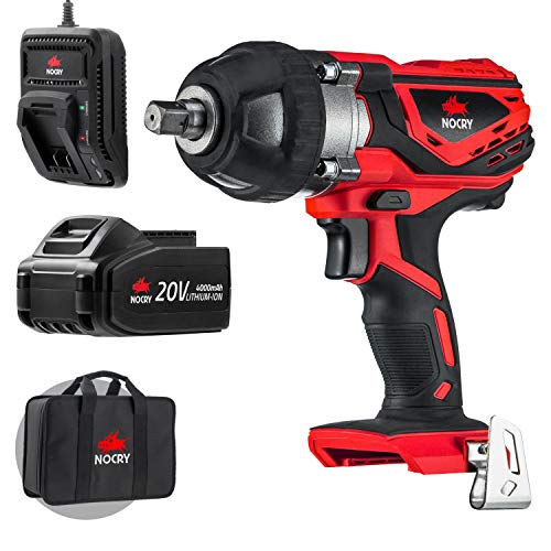 NoCry 20V Cordless Impact Wrench Kit 300 ftlb (400 N.m) Torque, 2700