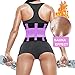 Jueachy Waist Trimmer for Women Workout: Sweat Waist Trainer for Womens - Easy Clean for Men Gym Purple