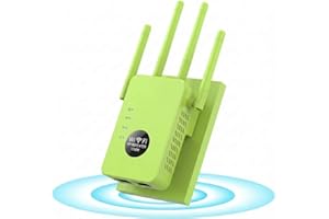 1200Mbps Dual Band (5GHz/2.4GHz) WiFi Extender Signal Booster,WiFi Repeater Covers Up to 12880Sq.ft and 60 Devices,Internet B