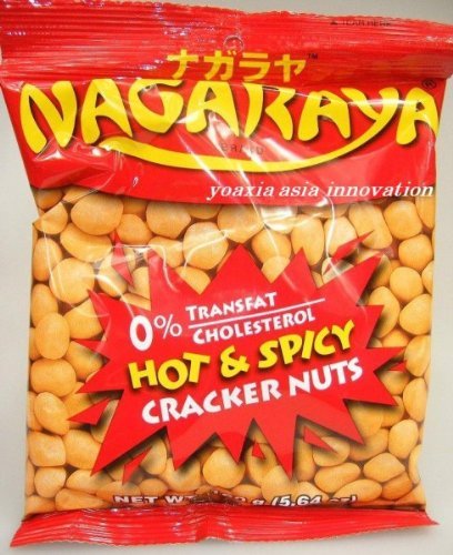 Cracker Nuts (Hot N Spicy) - 5.64oz (Pack of 6) by