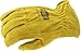 IRONCAT 9405 Grain Split Driver Glove – [1 Pair] XXX-Large, Split Cowhide Leather Gloves with Elastic Wrist,Tan
