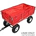 Sunnydaze Utility Cart Liner - Includes Liner ONLY