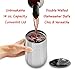 Shatterproof Stainless Steel Stemless Wine Glasses with Lid (Set of 2)- 14 oz- No Sweat, Sleek Double Wall Insulated Design- Premium Unbreakable Party Cups- Steel Wine Cup Gifts for Christmas-
