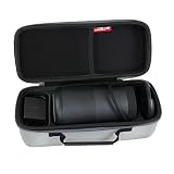 Hermitshell Hard EVA Travel Lux Gray Case Fits Bose SoundLink Revolve+ Bluetooth Speaker with Charging Cradle