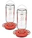 2 Pack of Best-1 Glass Hummingbird Feeders, 32 oz. Each
