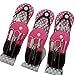 Spove Manicure Sets Pedicure Set Polka Dot Flip Flop Nail Clippers Manicure Kit Nail pack of 6 Hotpink