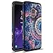 S9 Plus Case, Galaxy S9 Plus Case, Rosebono Slim Hybrid Dual Layer Shockproof Hard Cover Graphic Fashion Cute Colorful Silicone Skin Cover Armor Case for Samsung Galaxy S9 Plus (Mandala)