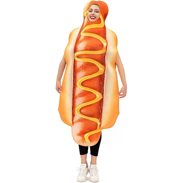 Forum Novelties Lightweight Hot Dog Costume For Adults, One Size