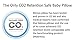 Mimos baby pillow (Size-P) - proven effective, scientifically verified airflow safe, head circumference 36 to 46 centimeters (Pram)