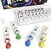 Arteza Acrylic Paint Set 12-Colors (Aluminum tubes, 12 x 0.4oz)