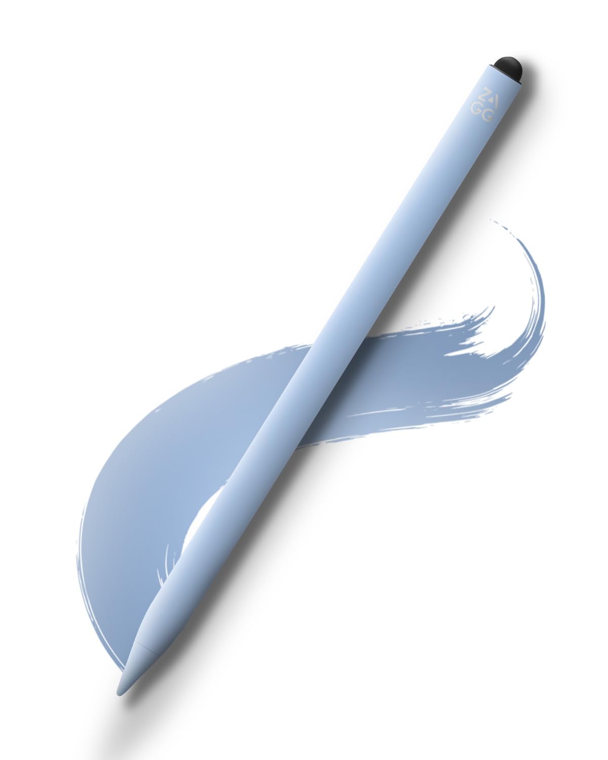 ZAGG Pro Stylus 2 with Active & Capacitive Tips, Palm Rejection, Tilt Recognition, Bluetooth Pairing, Compatible w/iPad Pro 11/12.9 (3,4, & 5 Gen)/Air 10.9/iPad 10.2/9.7/Mini 5/ iPad Air (M2) – Blue