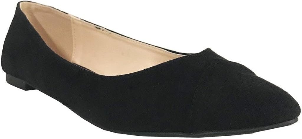 qupid pointed toe flats