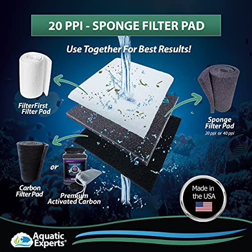 Aquarium Filter Sponge SpongeFirst Biological and Mechanical