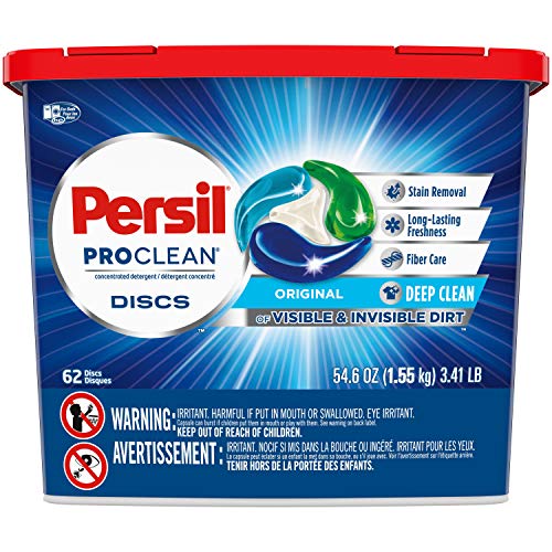 Persil Discs Laundry Detergent Pacs, Original Scent, High Efficiency (HE) Compatible, Laundry