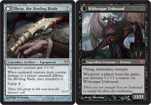 Magic: the Gathering - Elbrus, the Binding Blade // Withengar Unbound (147) - Dark Ascension