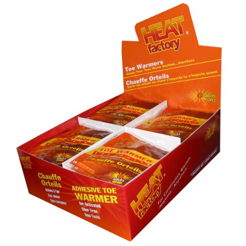 Heat Factory Adhesive Toe and Foot Warmers, 40 Pairs Pricepulse