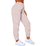 Waitfairy Womens High Waisted Sweatpants Drawstring