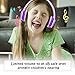 Kids Wireless Headphones Bluetooth Safe Volume Limited 85dB Kids Over Ear Headphones,Long Playing Time,SD Card Slot,Stereo Sound,Compatiable for Ipad Cellphone Pc Tablet Kindle-Tekcol (Purple)