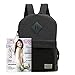 Vivahouse Fashion Versatile School Backpack, Stylish Teenager Student School Bag with Durable PU Leather and Casual Travel Indestructible Design to Take You Anywhere (Outdoor Neutral)