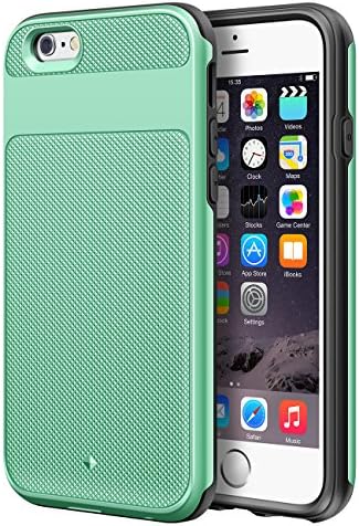 iPhone 6S Case,CoolV Protective Hybrid Dual Layer Armor Defender Case, Premium Slim Fit Flexible TPU/PC Case Cover for iPhone 6/iPhone 6S, Shock-Absorption, Anti-Scratch ( Green )
