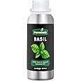 Basil Essential Oil 16 Ounces by Puranicals | 100% Pure & Natural | Undiluted Premium Quality | Therapeutic Grade Aromatherapy Oil