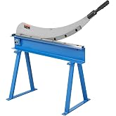 VEVOR Hand Plate Shear, 31.5 in Max Cutting Length, Manual Sheet Metal Shear Machine, Benchtop Cutter with T10 High-Hardness Blades, Q235 Material, for Cutting Large Metal Sheets Steel Aluminum Copper