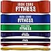 Pull Up Resistance Band – 28-50 lb Band for Men and Women – Long Loop Rubber Strap for Pull Ups, Push Ups, Speed Training & Assisted Dips – Black Thick Bands for Stretching & Mobility Workouts