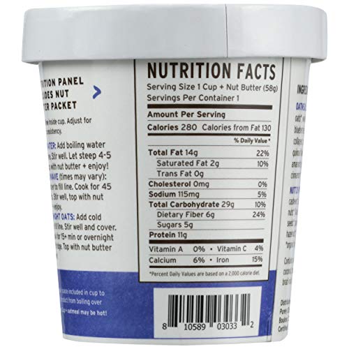 PURELY ELIZABETH, OATS BLUEBERRY WALNUT COLLAGEN PROTEIN, 2 OUNCE