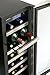 Danby DWC276BLS 27-Bottle Silhouette Wine Cellar - Black/Stainless