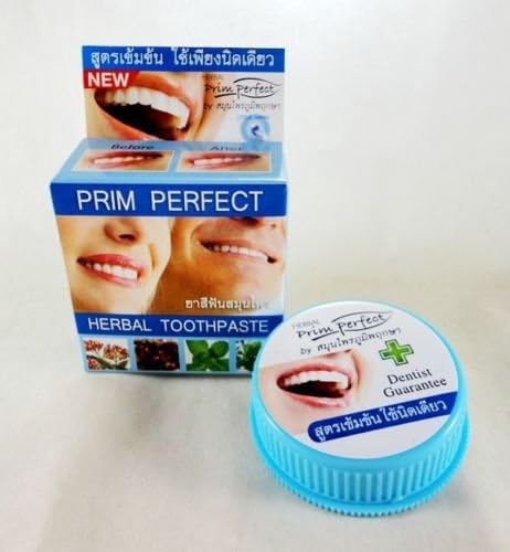 Prim Perfect 100% Natural Herbal Toothpaste Intensive Fomula 25 G.