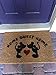Micky & Mouse Kissing Heart Funny Minni Doormat Decor Sweet Home Welcome Area New House Front Patio Door Mat - Adult Brides Husband Wife Wedding Valentine Anniversary Birthday Couple Product Gift