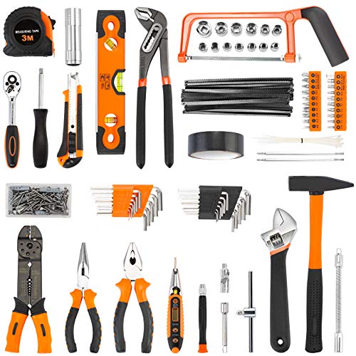 Werkzeugkoffer, V VONTOX 220-teilig Haushalts-Werkzeugkoffer,Werkzeug-Set, Reparatur Werkzeug Set Perfekt für den… – Bild 4