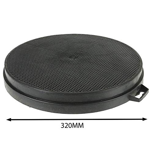 SPARES2GO Carbon Charcoal Vent Filter for Lamona Howdens Cooker Extractor Hood (Pack of 2) Buy