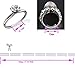 Eiito Invisible Ring Size Adjusters, Ring Guards for Loose Rings, Clip-Type Ring Spacers for Thin and Wide Rings, Women and Men (6PCS)
