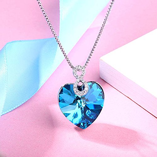 Angelady Collier femme Bijoux composés de cristaux SWAROVSKI Pendentif Idéal (9)