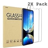 Zuzo iPhone X Tempered Glass Screen Protector [Case Friendly] [3D Touch] for Apple iPhone X / 10 (2 Pack)