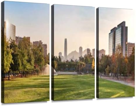 Amazon Co Jp アラウカノ公園 サンティアゴ チリのサンティアゴのスカイラインのパノラマ ビュー チリ サンティアゴ チリ共和国 全景 空 都市 アンデス山脈 ラテンアメリカ 人々の集まり 人物 公園 南アメリカポスター パネル 現代壁の絵 壁掛け 部屋飾り 背景絵画 壁
