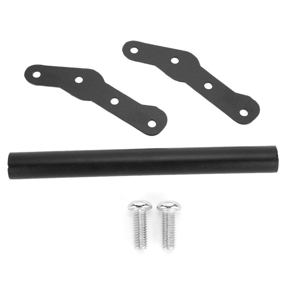 Motorcycle Phone Mount, Qiilu Motorcycle Phone Holder, GPS Navigator Bracket Mobile Phone Mount for CB500X 2017-2019