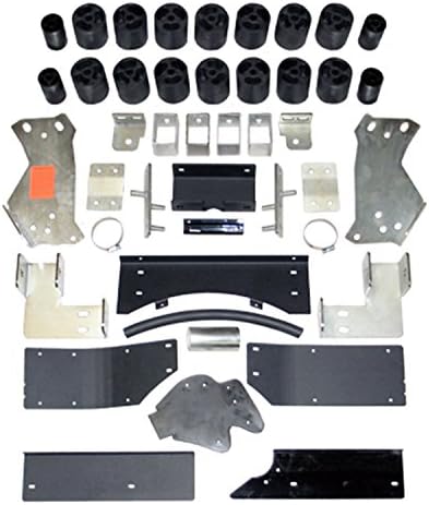 Performance Accessories, Chevy/GMC Silverado/Sierra 2500HD/3500HD Diesel 2WD and 4WD 3" Body Lift Kit, fits 2003 to 2005, PA10123, Made in America