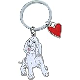 tenghong2021 Corgi Keychain Dog Zipper Cute Pendant Clip On Charm Animal Jewelry Gift Pet Lover Welsh Keyring Unisex