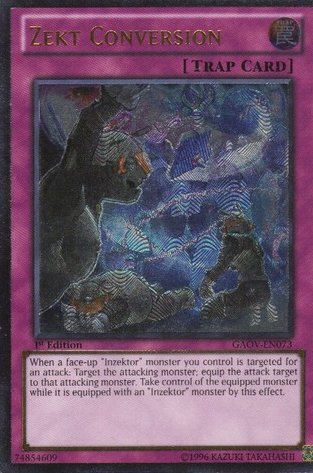 Yu-Gi-Oh! - Zekt Conversion (GAOV-EN073) - Galactic Overlord - 1st Edition - Ultimate Rare