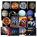 Solar System Poster Kit - Set of 16 Space Posters of The Planets, Hubble Telescope Photos, NASA Images, Astronomy, Outer Space & Astronaut Wall Art Decor 13 x 19 (Paper)