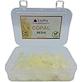 Yajna-100% Pure-Indian-White-Copal-Resin-Dammar Natural-Organic-Sacred-Resin Aromatic-Incense-Tear-Rock-Sap Ideal-for-Meditation-Rooms-Yoga-Studios 1Lb-453.6-Grams-16-Ounce