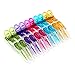 Professional Salon Non Slip Hair Styling Croc Clips Sectioning,Hair Clips For Thick Hair-Non-Slip DIY Accessories Hairgrip for Women and Girls 10pcs/SET Transparent (5 Colors)