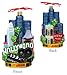 Kurt Adler C4054 Los Angeles Glass Cityscape Ornament, 5-1/2-Inch