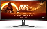 AOC Gaming CU34G2XE 34 Inch WQHD Curved 3440x1440 144Hz 1ms VA HDR10 Monitor view 2